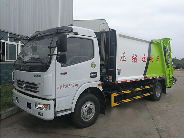 東風多利卡8方壓縮垃圾車(爆款)